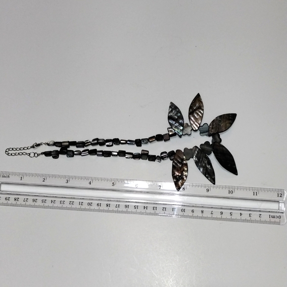 Abalone shell necklace RENFAIRE COSPLAY Fairy Mermaid Boho . - Picture 13 of 13